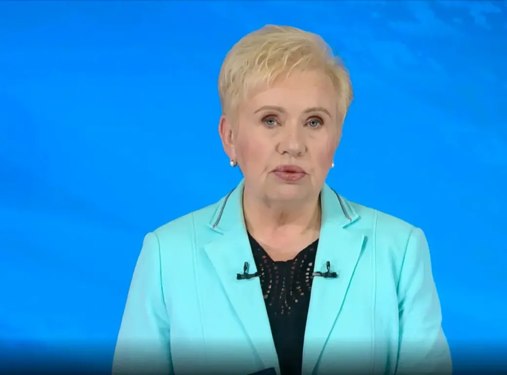 Лидия Ермошина. Скриншот видео с сайта ЦИК, 2020 год