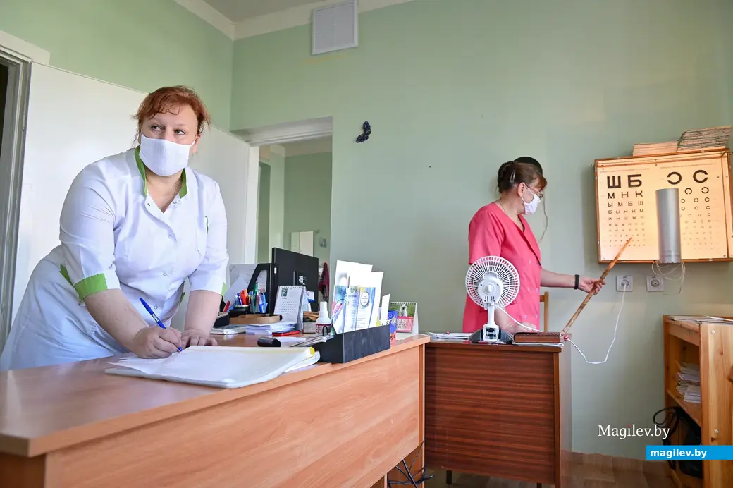 13.07.2021. Бобруйск. Врач-офтальмолог Светлана Петровна Музыченко. Фото из архива