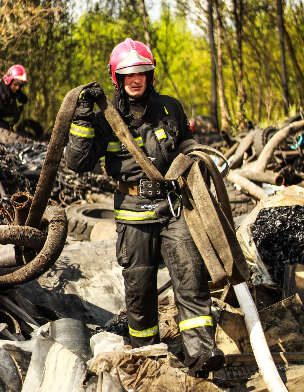 Рабочие будни спасателей Могилевского городского отдела по чрезвычайным ситуациям.