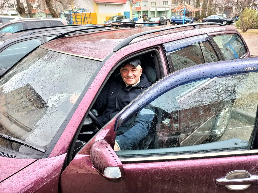 Сергей Грумо и его «Mercedes-Benz W210» 2000 года выпуска.