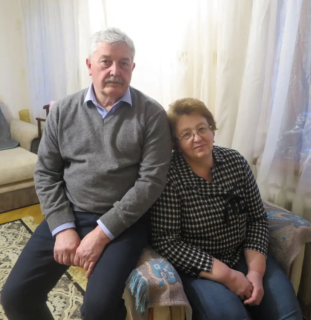 Григорий и Нина Лазаренко вместе уже 39 лет. Апрель, 2022 г.