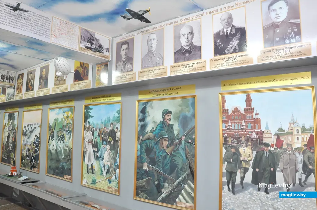 28.06.2022 г. Могилев, музейный комплекс «Спадчына роднага краю». В зале воинской доблести
