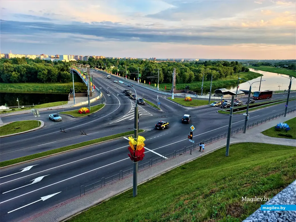 Днепровский мост. Могилев, лето 2022 года.
