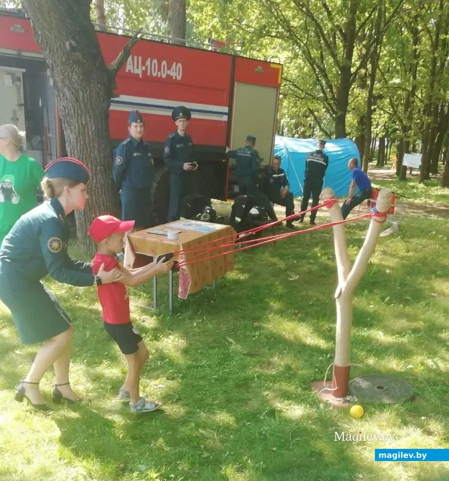 1.07.2022 г. Могилев, Дачный поселок. Открытие Детского городка