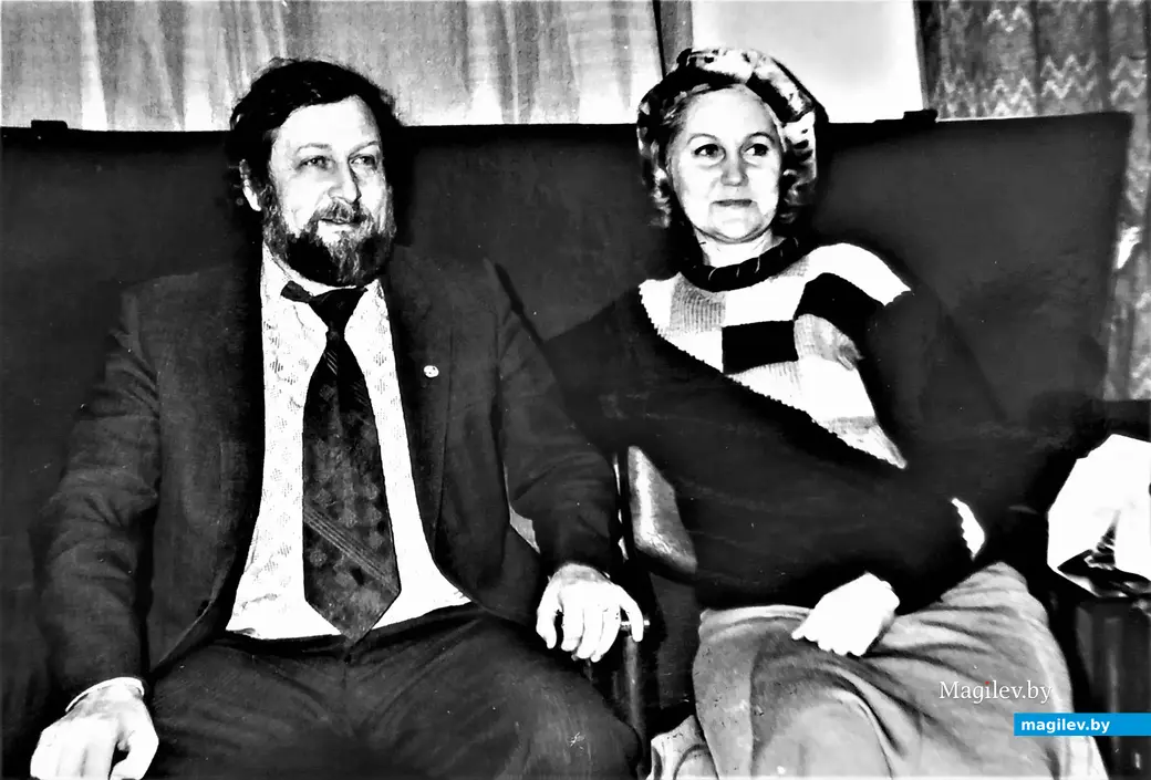 Владимир и Людмила Браиловские. Могилев, 1990-е годы.