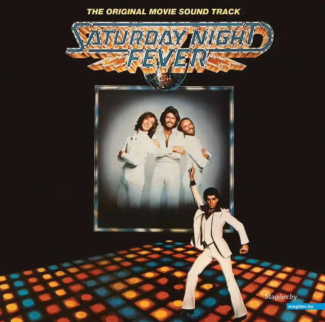 Конверт пластинки «Лихорадка субботнего вечера» («Saturday Night Fever»).