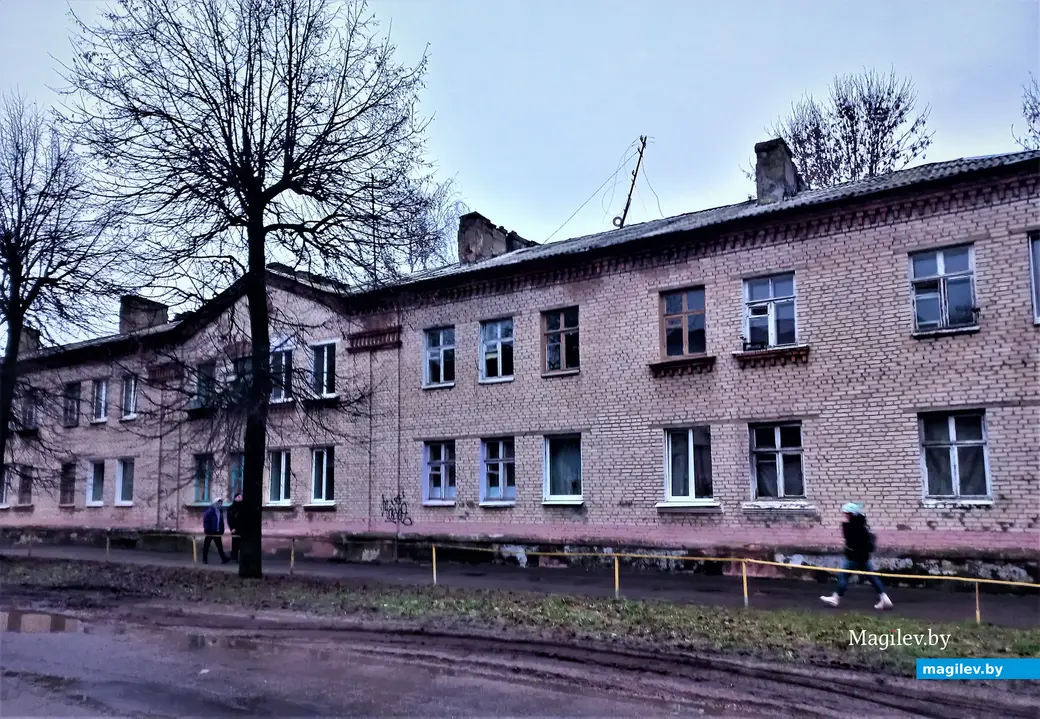 Могилев, улица Вавилова, январь 2023 года.