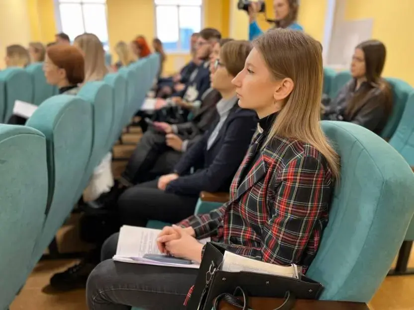 Шестое заседание Молодежного парламента. Могилев, 25.01.2023 г. Фото: Mjgilevnews.by