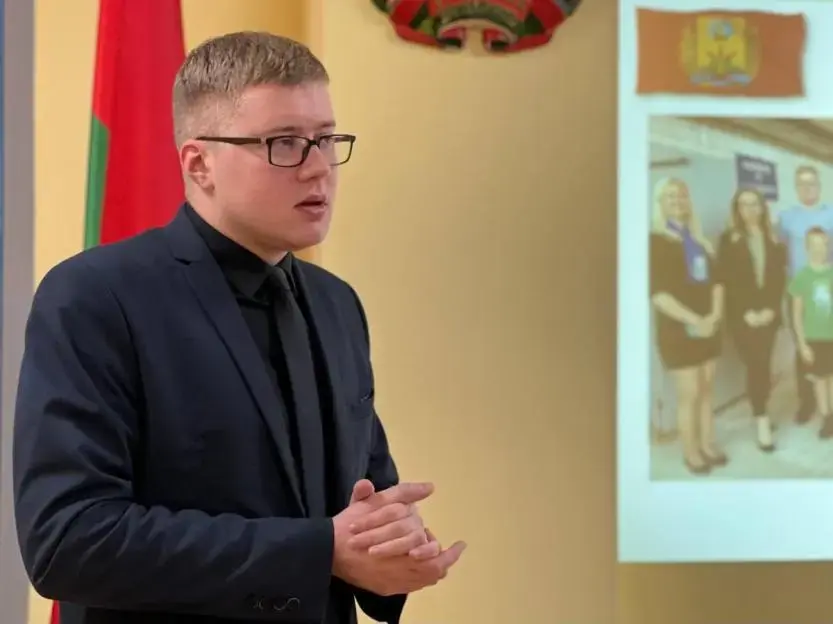 Шестое заседание Молодежного парламента. Могилев, 25.01.2023 г. Фото: Mjgilevnews.by