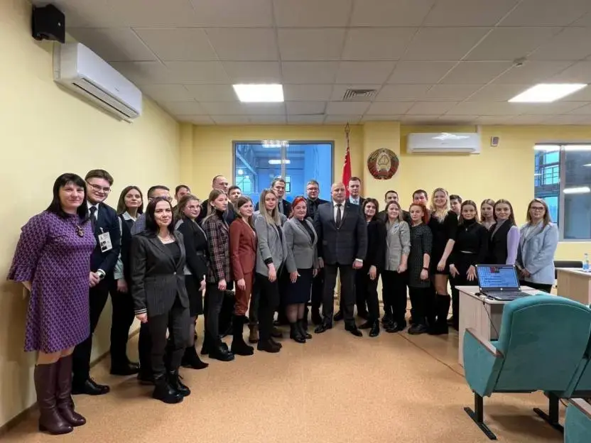 Шестое заседание Молодежного парламента. Могилев, 25.01.2023 г. Фото: Mjgilevnews.by
