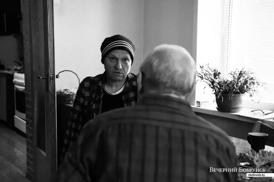 Валерий Алексеев и Олег Волох, 16 января 2023 года. Фото Татьяны Удодовой.
