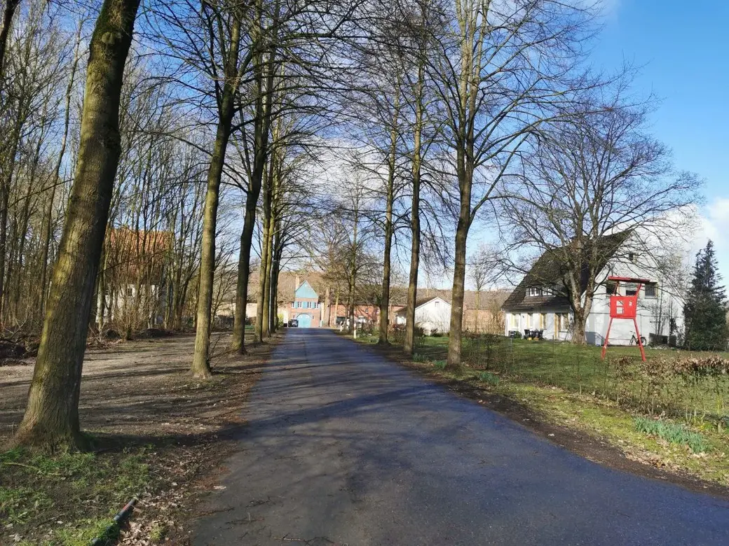 Дорога к Gut Kinderhaus. Март 2023 г.