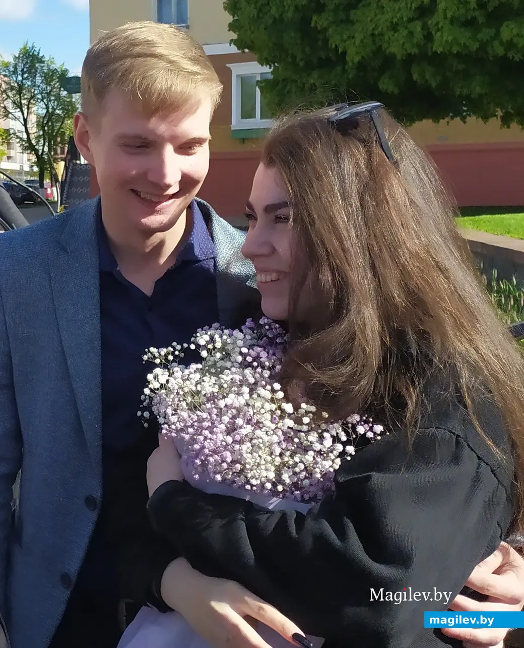 ЗАГС, Могилев. 06.05.2023. Мужем и женой стали Максим и Евгения Евмененко.