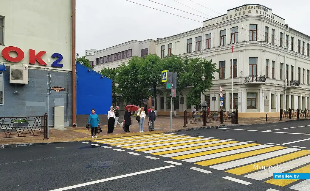 Улица Комсомольская. Могилев, 18 мая 2023 год.