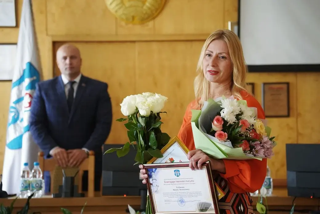 Ирина Рыбакова. Фото ТК- https://t.me/moymogilev,