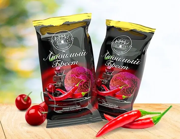 Особенность мороженого «Любимый Брест» – в удивительной комбинации вкусов.