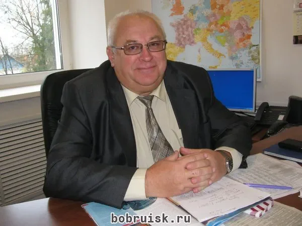 2010 год. Директор ОАО «Бобруйский грузовой автомобильный парк № 1» Александр Бенько. Фото из