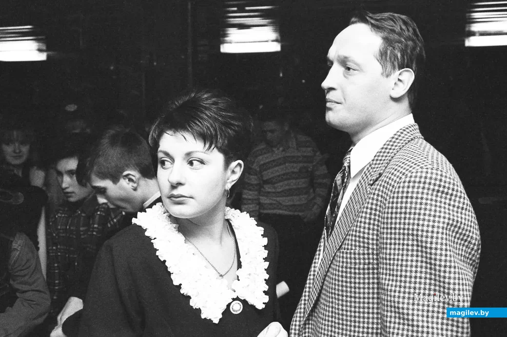 41. Застывшее мгновение. Памяти Игоря Градобоева. 1997 год. С женой Натальей.