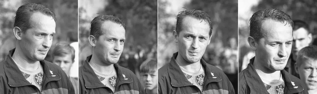 2. Застывшее мгновение. Памяти Игоря Градобоева. Cерия кадров была сделана в августе 1997 года.