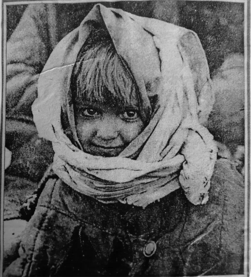 Вера в день освобождения из концлагеря. То самое фото, облетевшее весь мир.