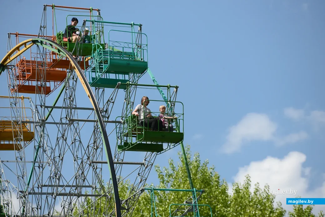 Первомай в Бобруйске. Городской парк культуры и отдыха, 2014 год. Фото из архива «ВБ».