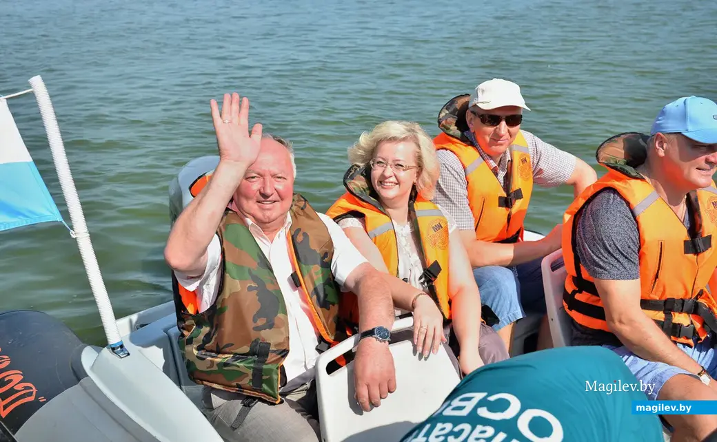 02.08.2014, Быховский район, д. Грудичино. Фестиваль «Большая Бард-Рыбалка-2014». Начальник главного управления идеологической работы, культуры и по делам молодежи