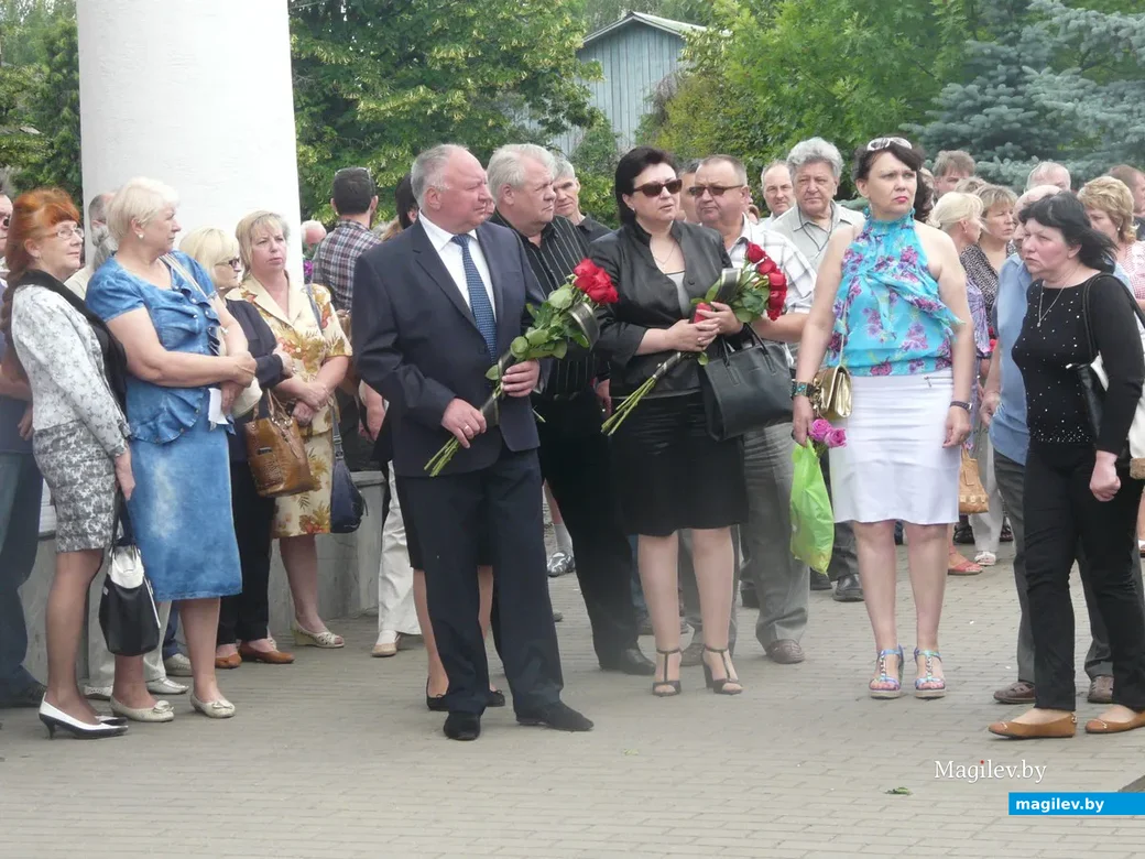 29.06.2015. Прощание с директором КУП «Бобруйсккино» Леонид Рапопортом.