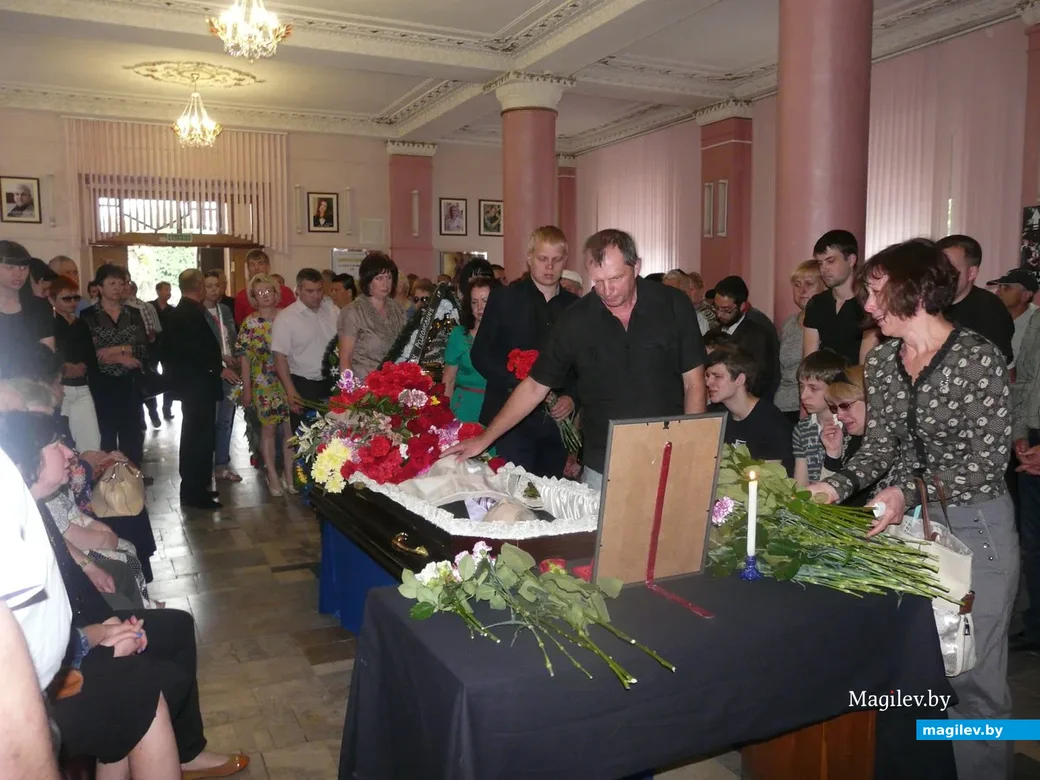 29.06.2015. Прощание с директором КУП «Бобруйсккино» Леонид Рапопортом.