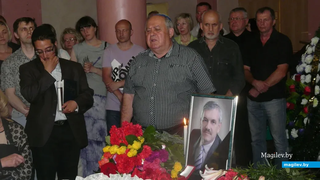 29.06.2015. Прощание с директором КУП «Бобруйсккино» Леонид Рапопортом.