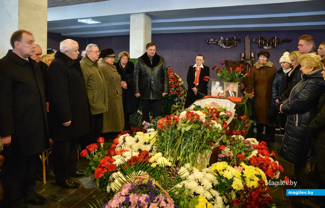 04.02.2015, Бобруйск. Отпевание и гражданская панихида по Валентину Алексеевичу Белогурову.