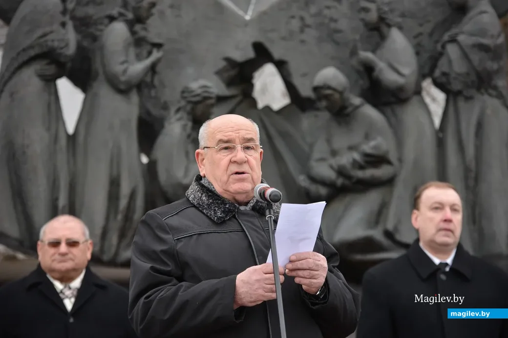 15.02.2015, Бобруйск. На торжественном митинге, посвященном выводу советских войск из ДРА,