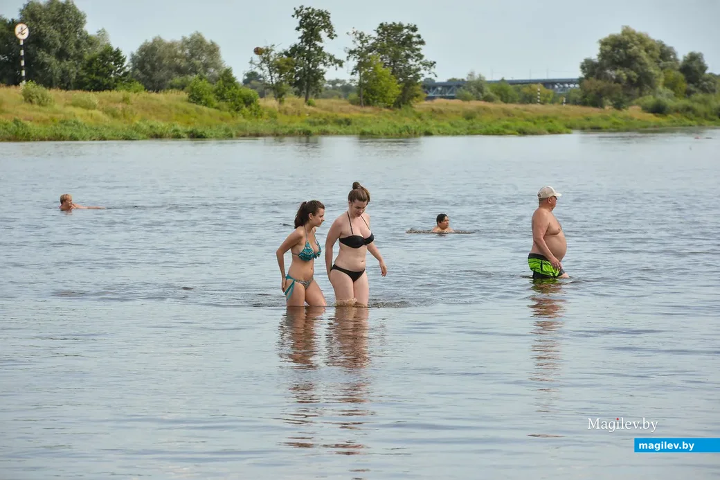 Березина в районе городского пляжа №1 «Центральный». Фото: Александр Чугуев, из архива