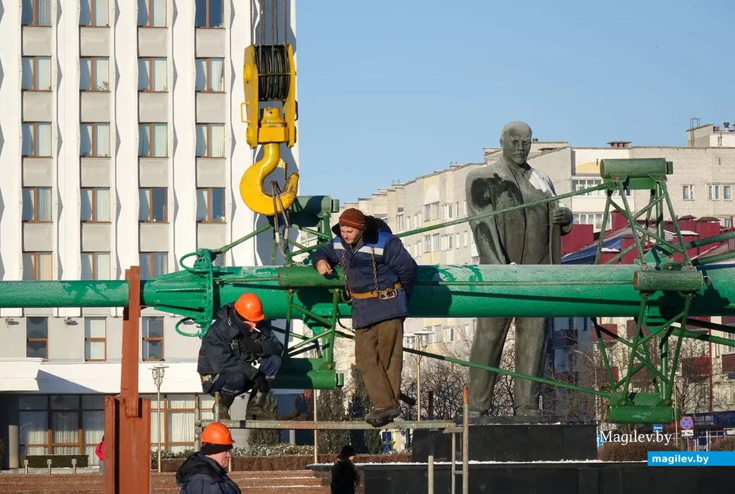 30.11.2018. Рабочие Бобруйского монтажного управления филиала ОАО "Могилевтехмонтаж"