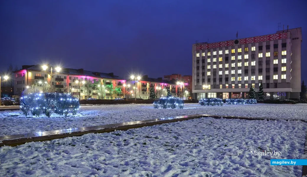 19.12.2018. Здание гоисполкома на площади имени Ленина