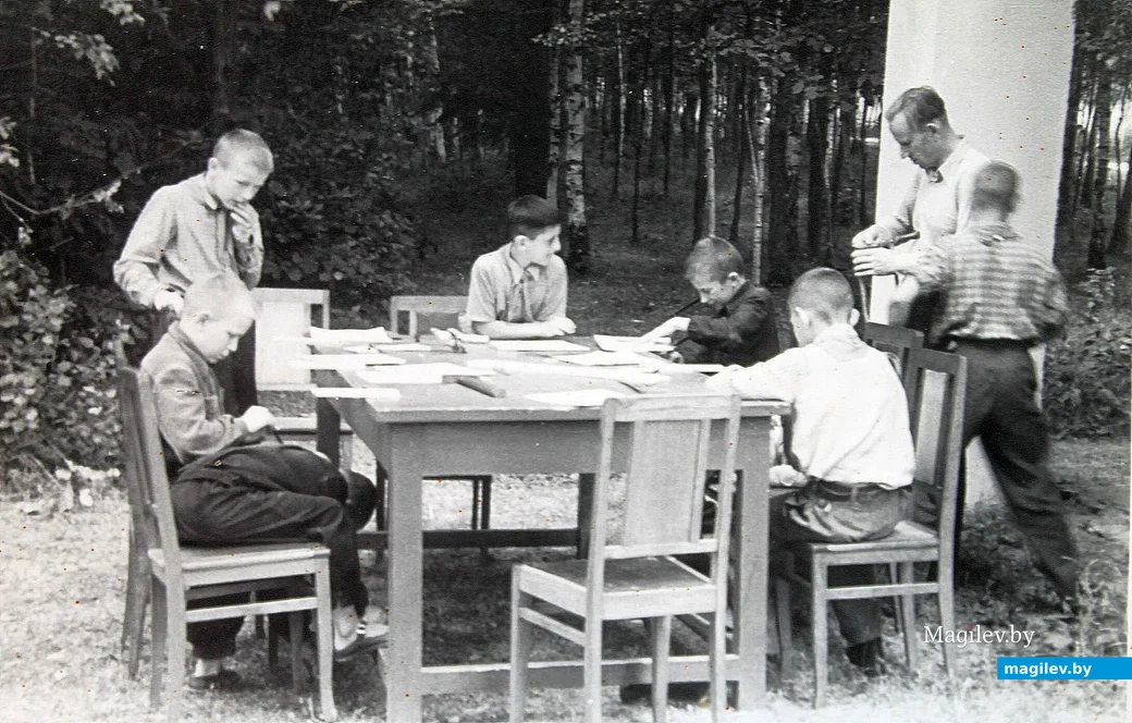 Бобруйские пионеры 1950-х.