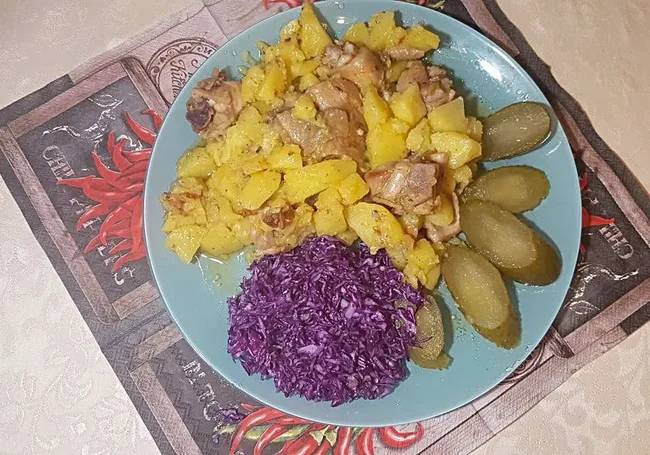 Готовим сами. Картофель, как из печи (в мультиварке)