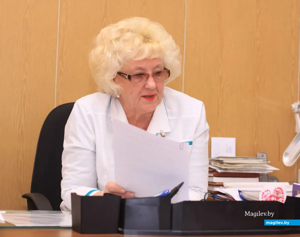 Зав. филиалом «Бобруйский противотуберкулезный диспансер» Людмила Бочарова.