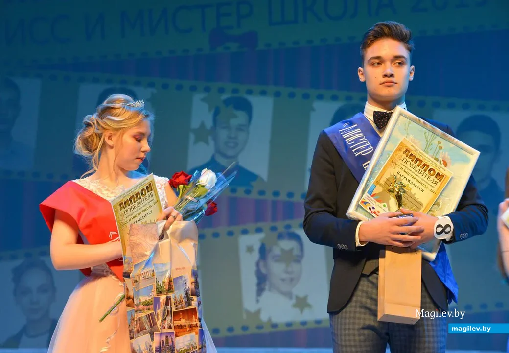 23.03.2019. Конкурсная шоу-программа "Мисс и мистер школа - 2019" . "Мисс школа - 2019" Александра
