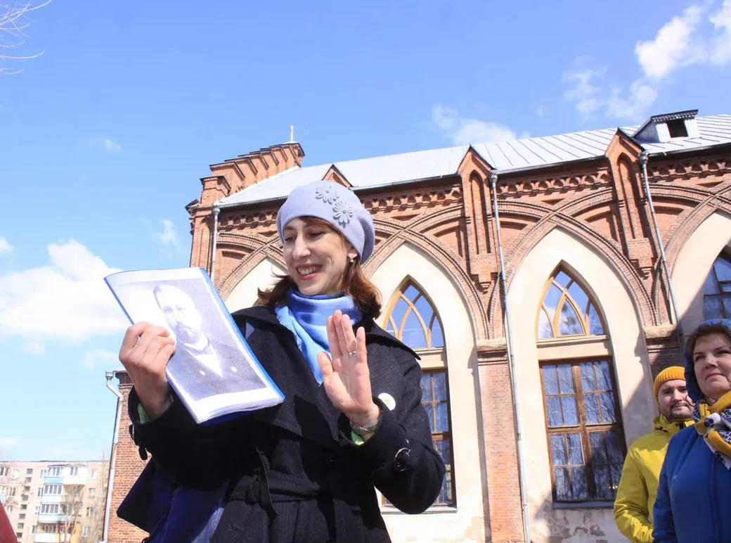 14.04.2019. Старт экскурсии. Примерно в этих местах с конца 19 в. находилась Бобруйская уездная