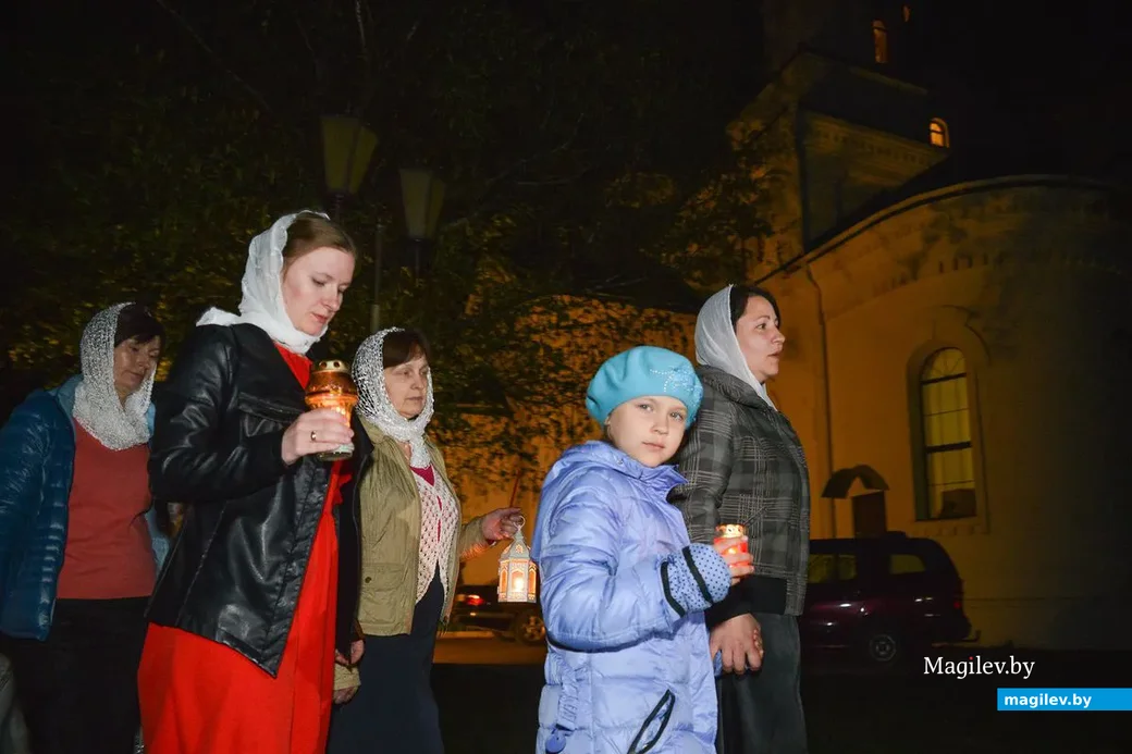 27.04.2019. Пасхальная служба в Бобруйском кафедральном Свято-Никольском соборе