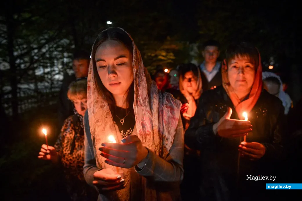 28.04.2019. Пасхальная служба в Бобруйском кафедральном Свято-Никольском соборе