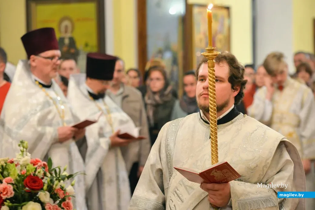 28.04.2019. Пасхальная служба в Бобруйском кафедральном Свято-Никольском соборе