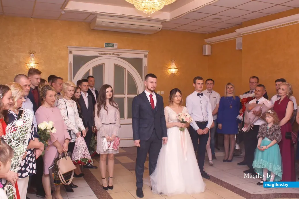 4 мая 2019 г. Бобруйск. Бракосочетание Яны Балыко и Романа Милова.