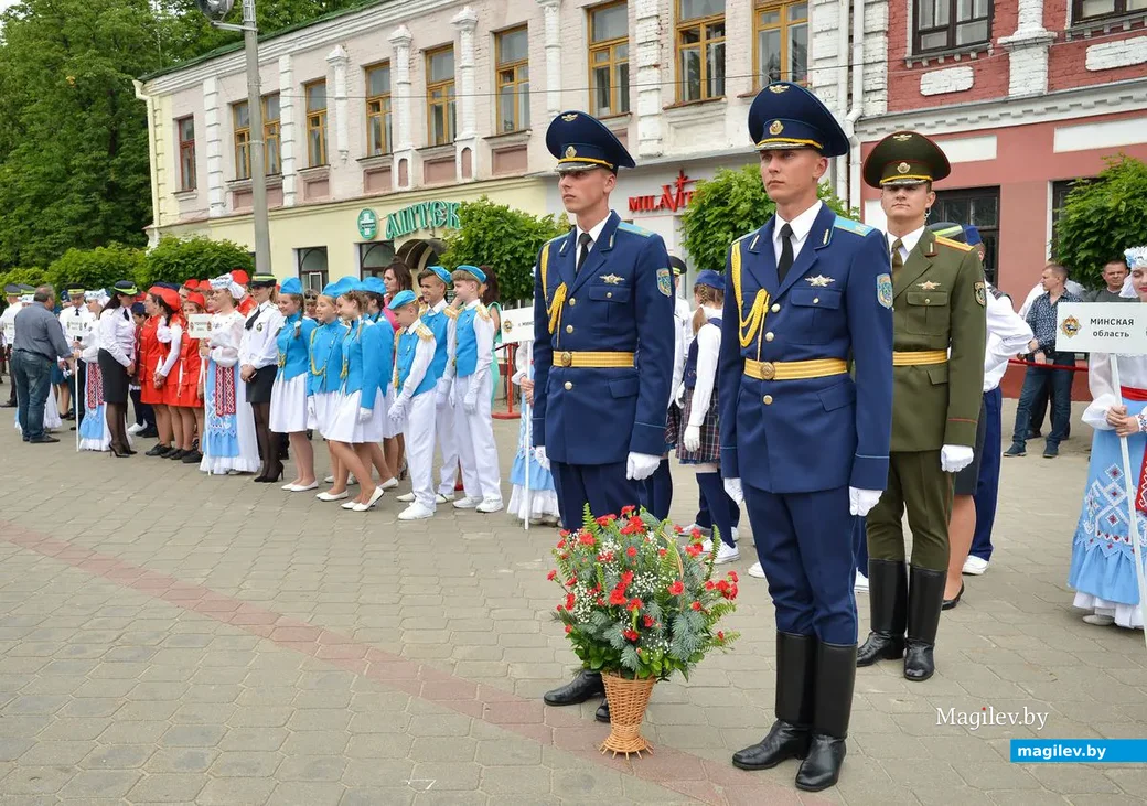 28.05.2019. Торжественное открытие 47-го республиканского слёта-конкурса отрядов юных инспекторов