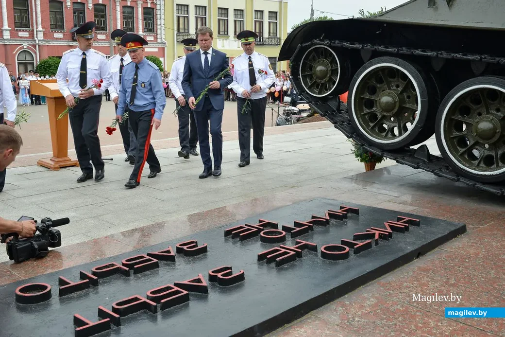 28.05.2019. Торжественное открытие 47-го республиканского слёта-конкурса отрядов юных инспекторов