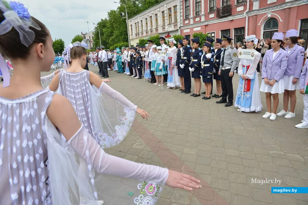 28.05.2019. Торжественное открытие 47-го республиканского слёта-конкурса отрядов юных инспекторов