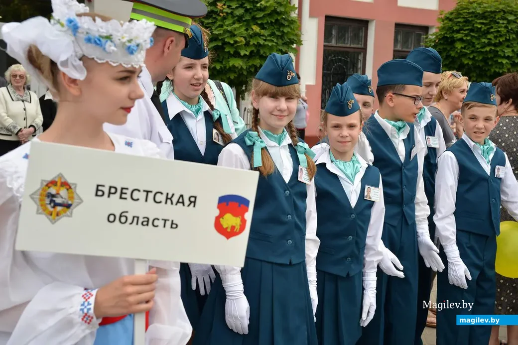 28.05.2019. Торжественное открытие 47-го республиканского слёта-конкурса отрядов юных инспекторов