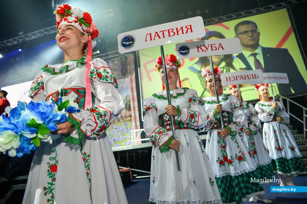28.06.2019. Торжественное открытие XV Международного фестиваля народного творчества «Венок