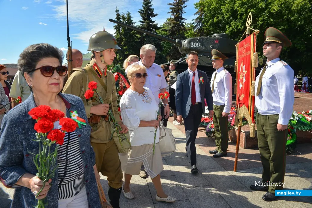 29.06.2019. Митинг, посвященный 75-й годовщине освобождения города Бобруйска от немецко-фашистских