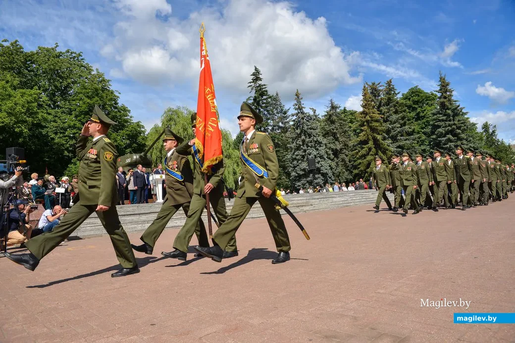 29.06.2019. Митинг, посвященный 75-й годовщине освобождения города Бобруйска от немецко-фашистских